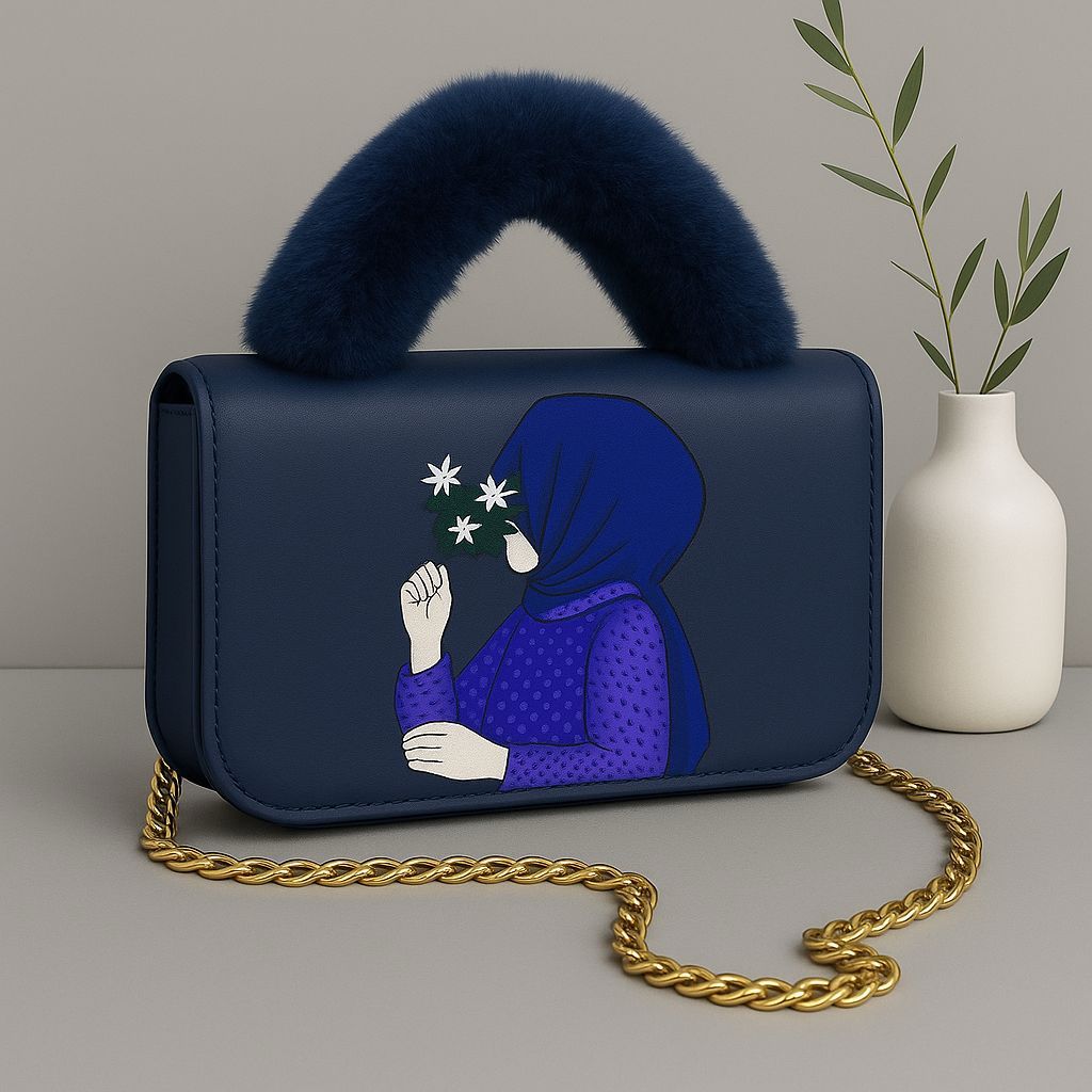 Hijabi Girl Mini Bag