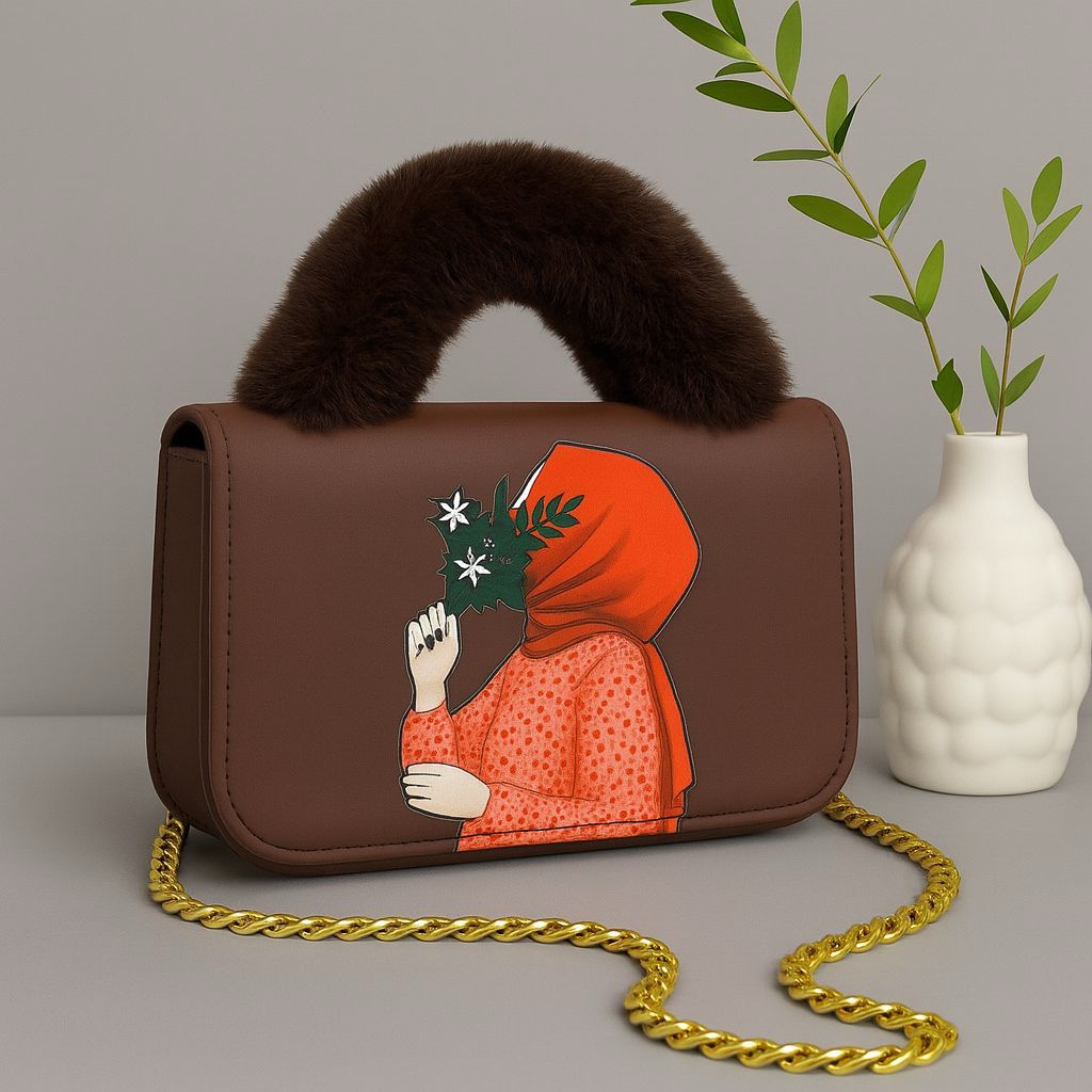 Hijabi Girl Mini Bag