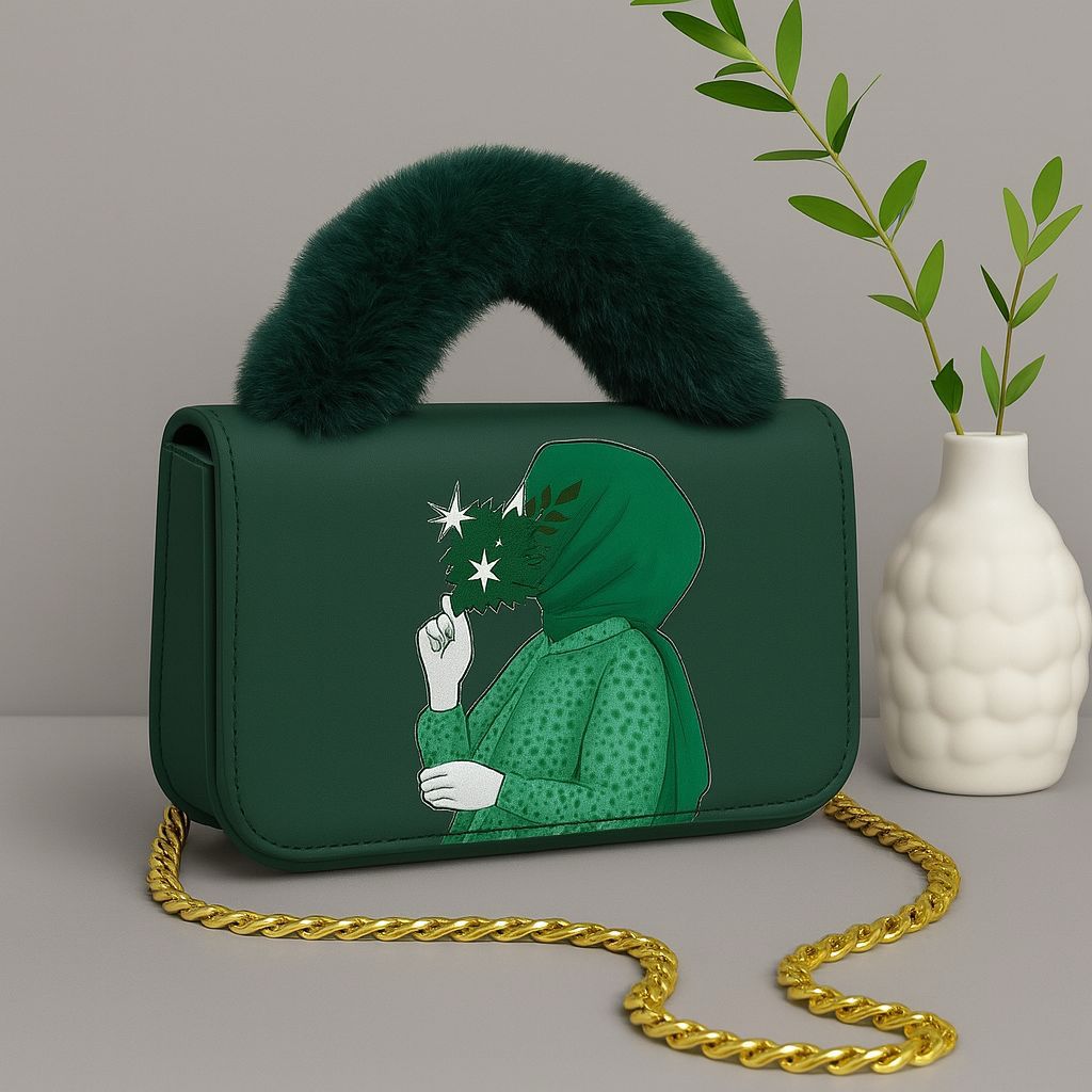 Hijabi Girl Mini Bag