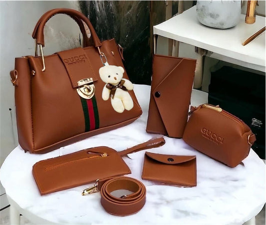 GUCCI 5-PIECE LOCK STYLE SET