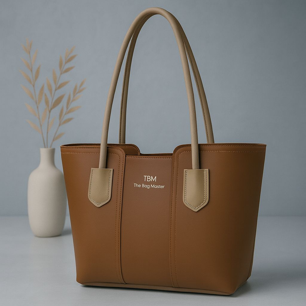 HIGH QUALITY TOTE BAG – PREMIUM SYNTHETIC LEATHER | ELEGANT & DURABLE