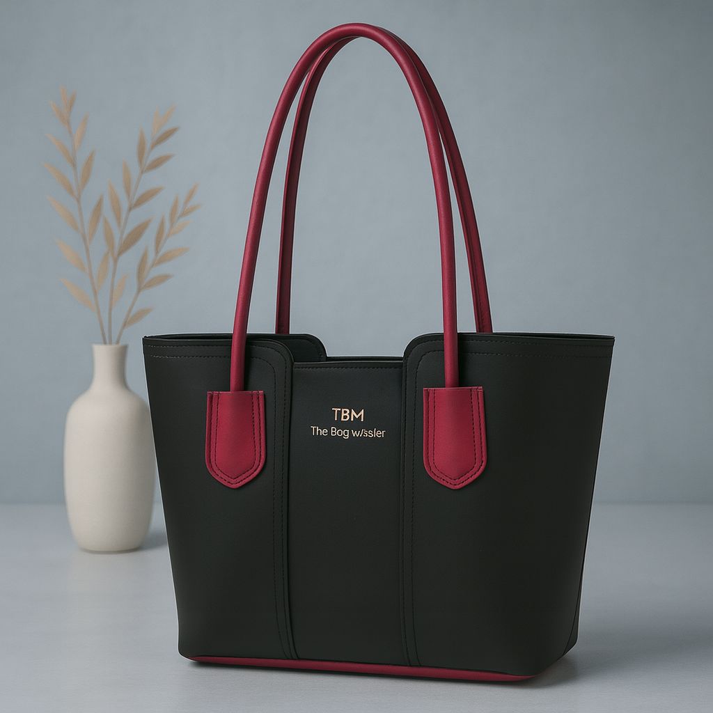 HIGH QUALITY TOTE BAG – PREMIUM SYNTHETIC LEATHER | ELEGANT & DURABLE