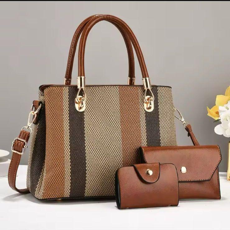 3 PCS PREMIUM SHOULDER BAG SET FOR GIRLS