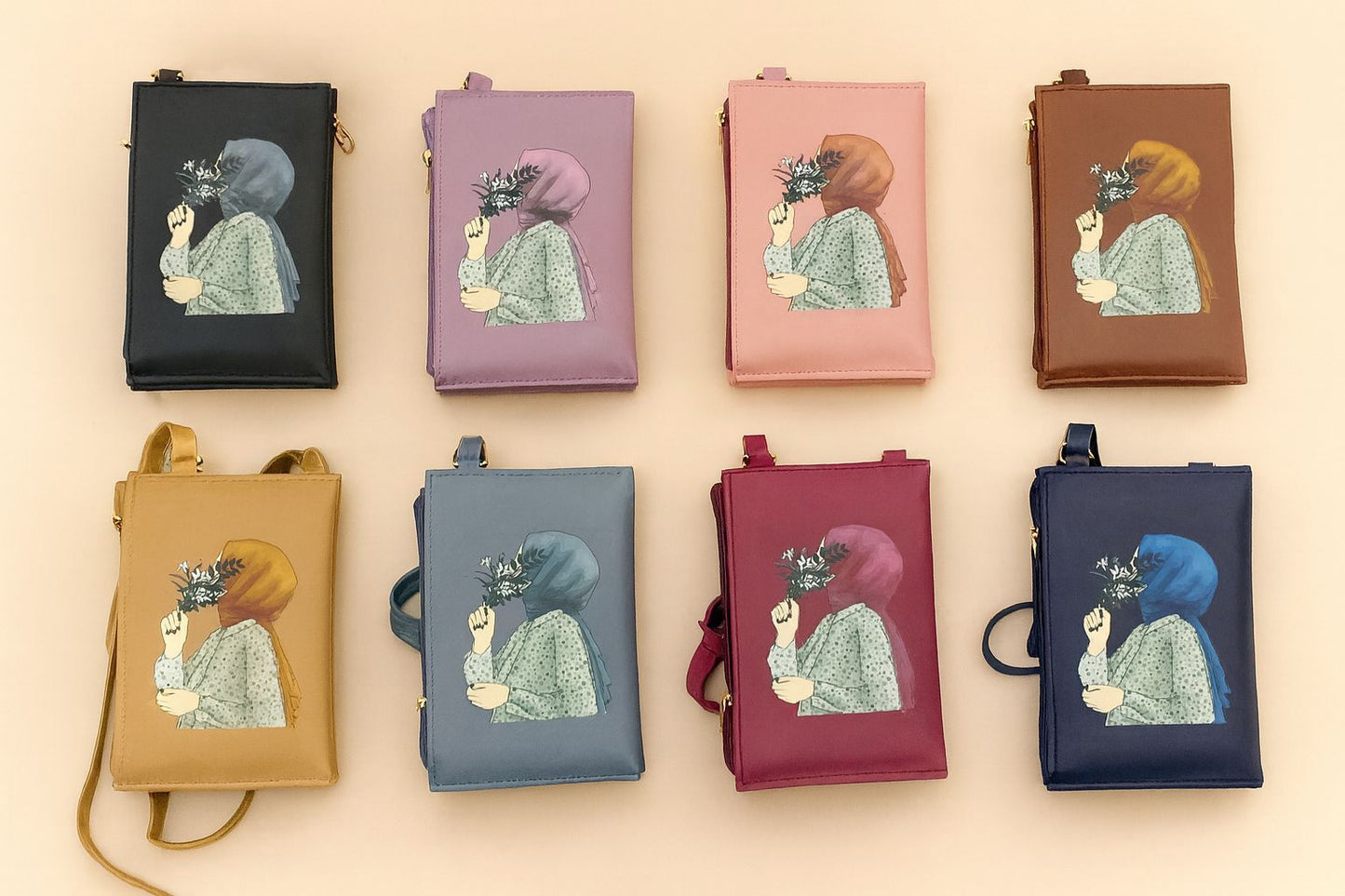 3 ZIPPER LUXURY CROSSBODY BAG FOR WOMEN