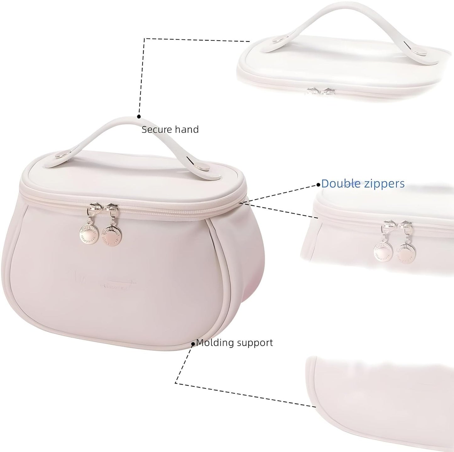 Large Capacity Cosmetic Travel Bag, Women's Makeup Travel Bag