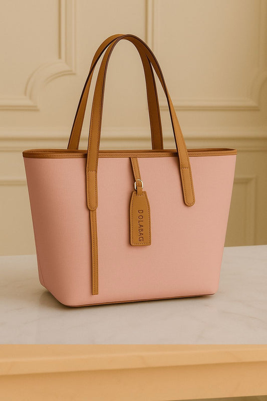 HIGH QUALITY TOTE BAG 💼 – ELEGANT TWO-TONE DESIGN