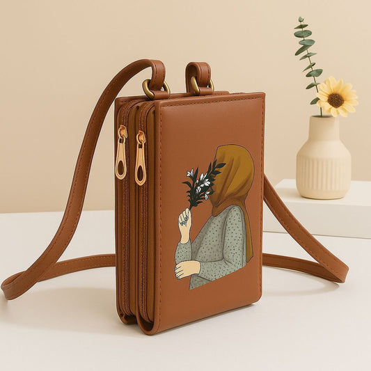 3 ZIPPER LUXURY CROSSBODY BAG FOR WOMEN