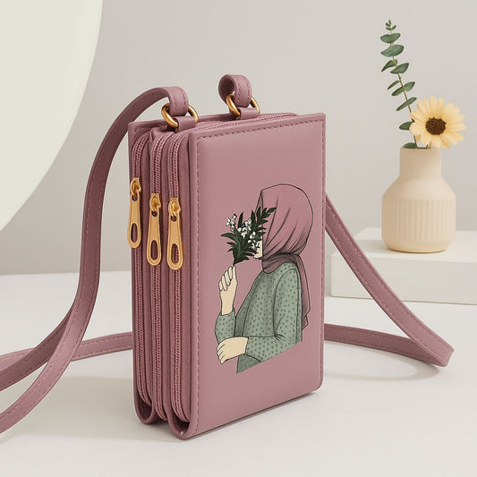 3 ZIPPER LUXURY CROSSBODY BAG FOR WOMEN